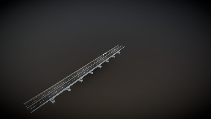 Modelo da Ponte em BIM 3D Model