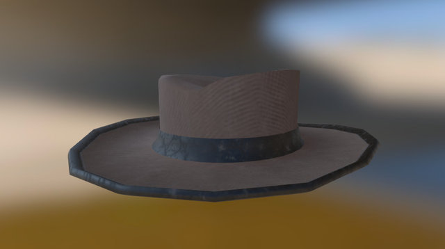 Cowboy Hat 3D Model