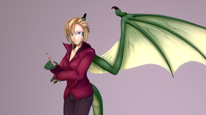 Draco ~ Monster Musume 3D Model