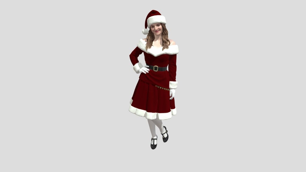 Velvet Santa Dress
