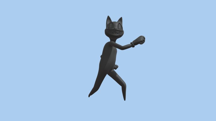 Fist Fight B 3D Model