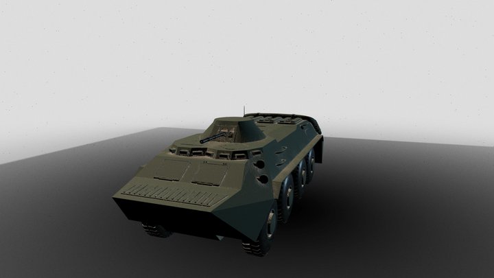 btr70 3D Model