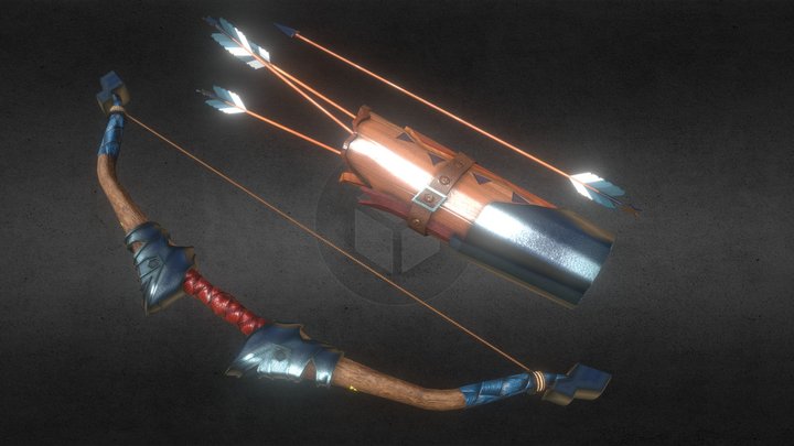 Link Bow 3D Model