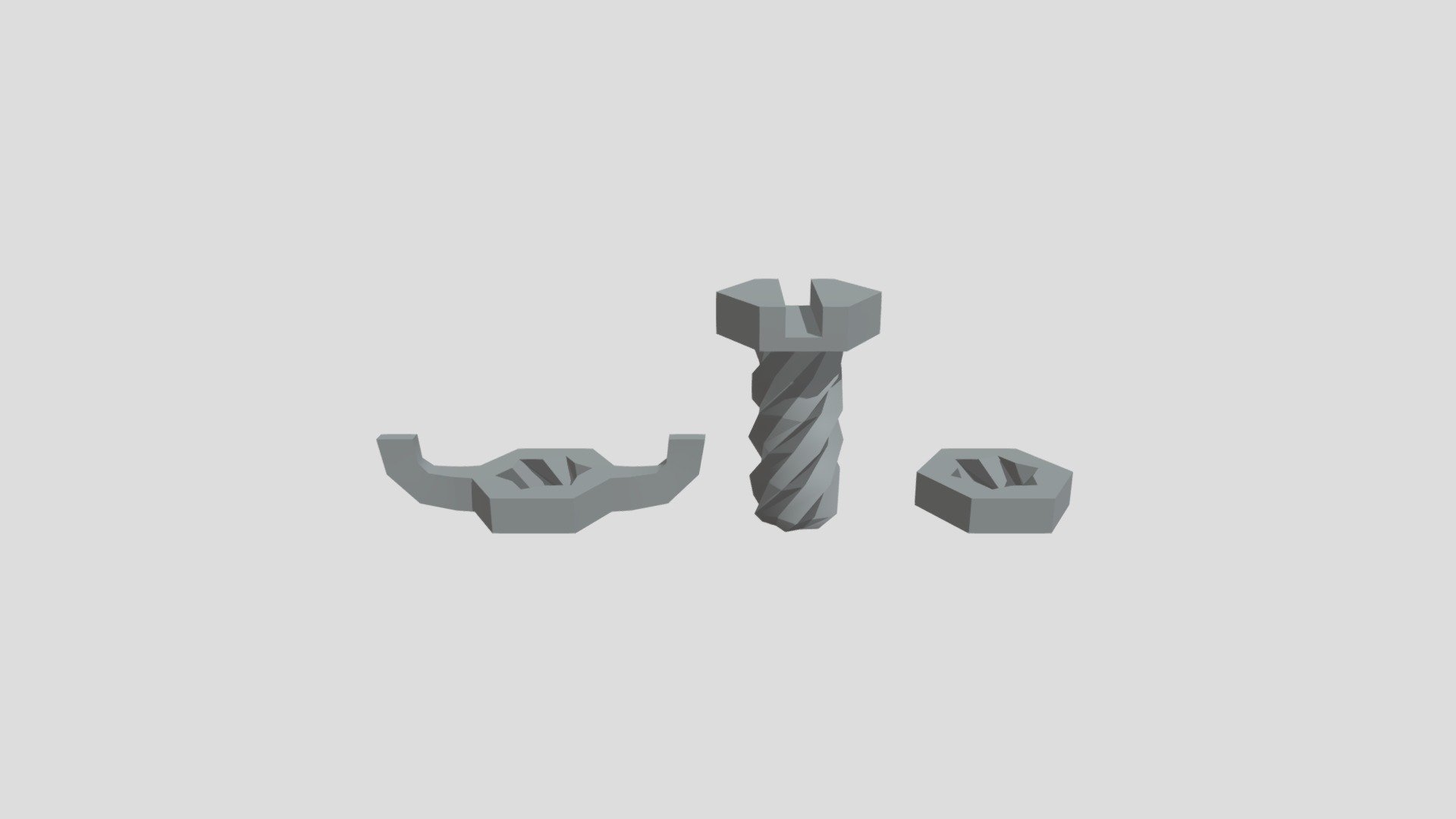 Nuts And Bolts - Download Free 3D model by kirbinator505_ [48bdb67 ...