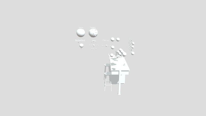 Atomo Proyecto cual 501 3D Model