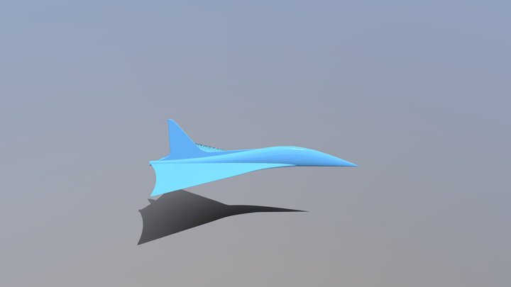 Jet Fighter 3D Model