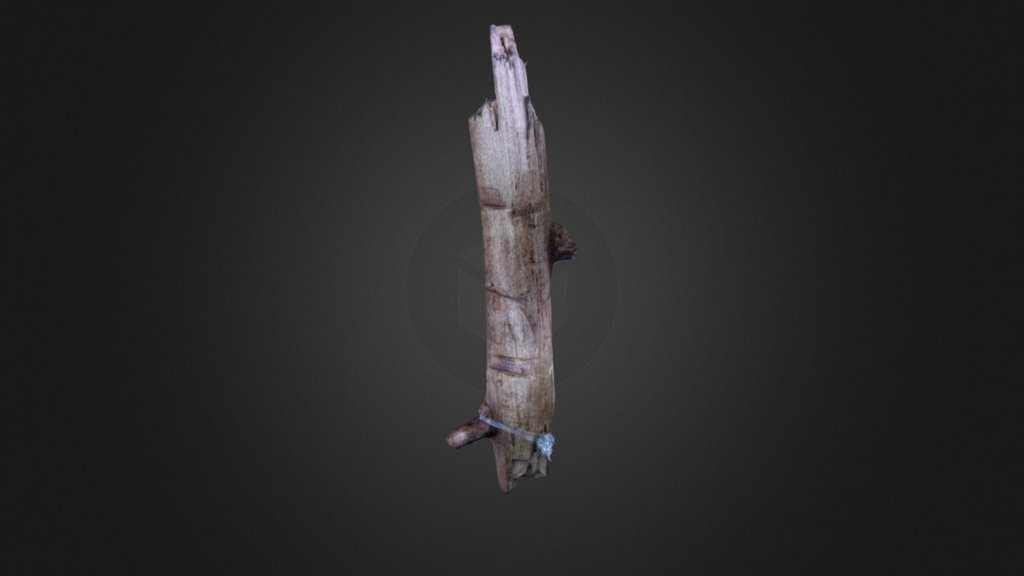 Wood Stick Reduced Texture