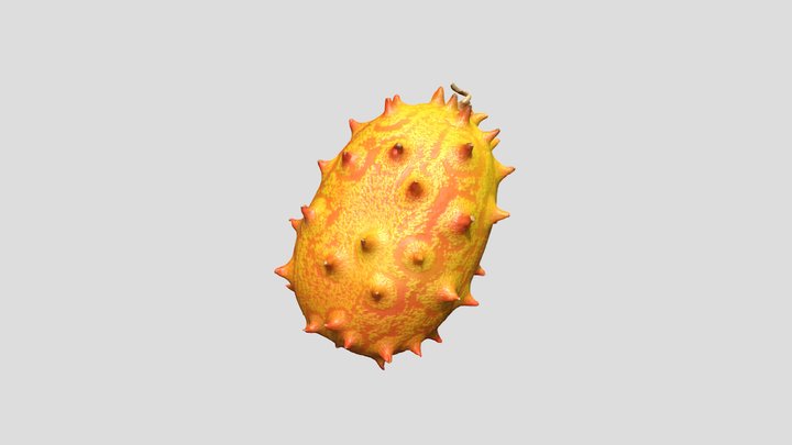 3D Scan - Kiwano 3D Model