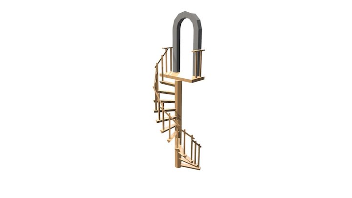 STAIRS 3D Model