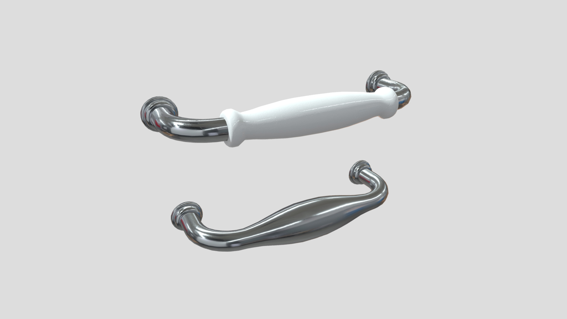 3D model Handle Set 2 - This is a 3D model of the Handle Set 2. The 3D model is about a close-up of a key.
