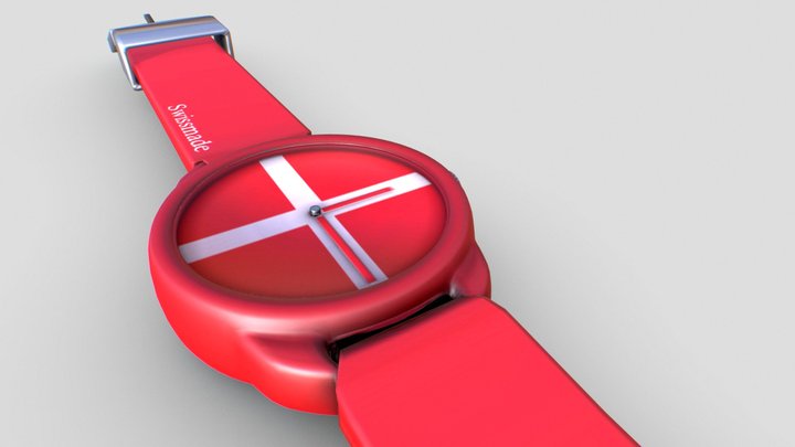 Swiss Watch 3D Model