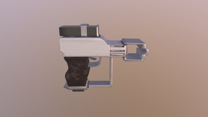Creative&TechnicalModelling Laser Pistol 3D Model