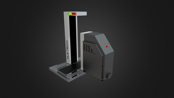 Scifi Scanner 3D Model