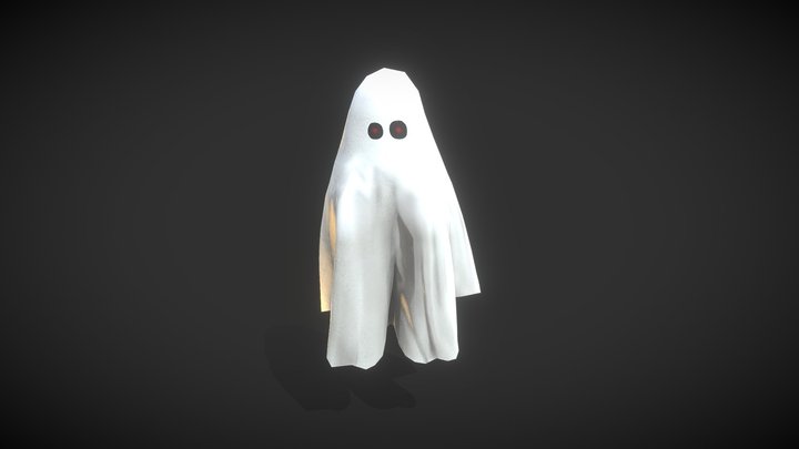 Mobs! Classic Ghost 3D Model