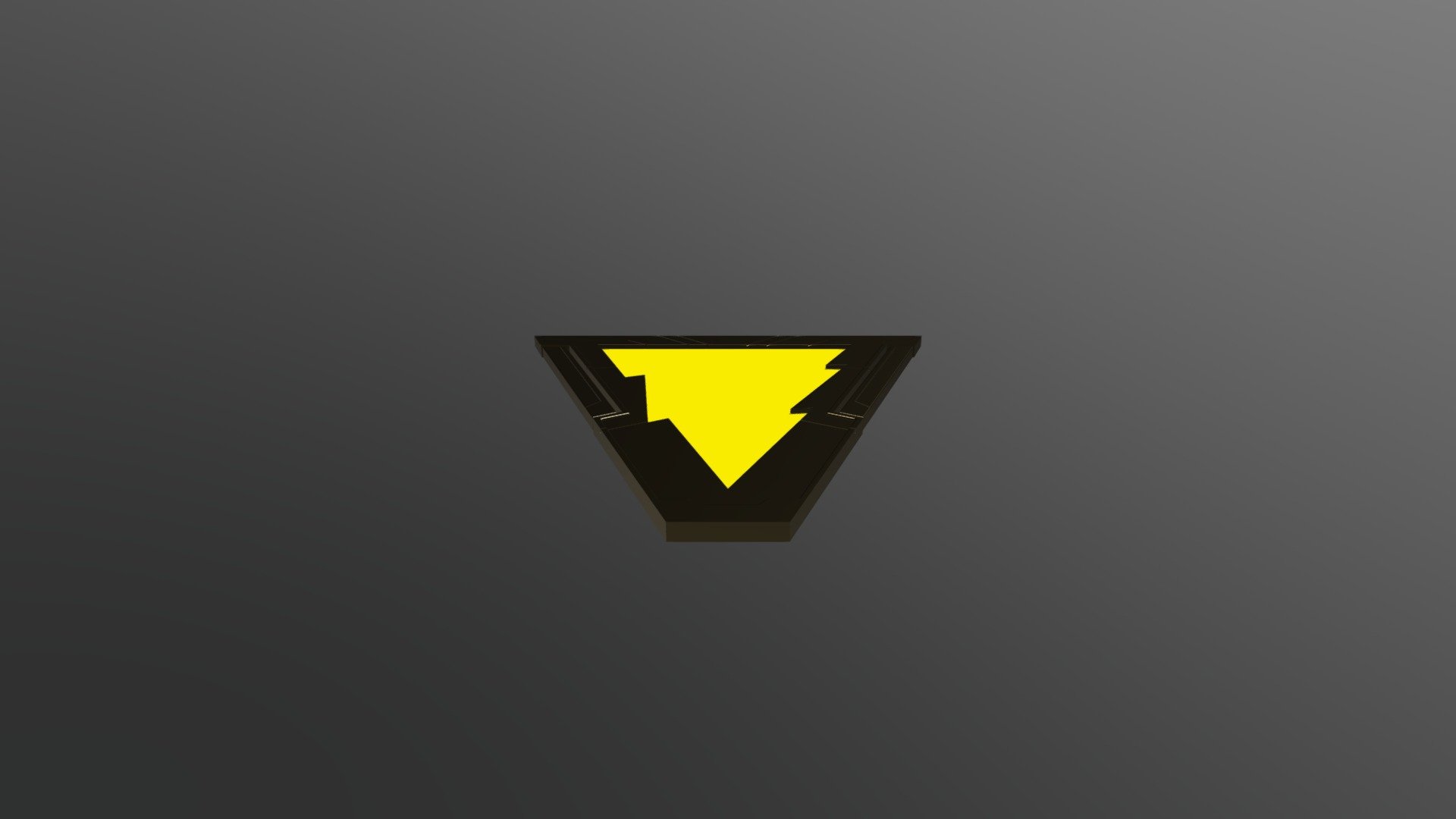 Shazam Emblem - Sketchfab