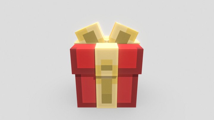 Present Box 3D Model