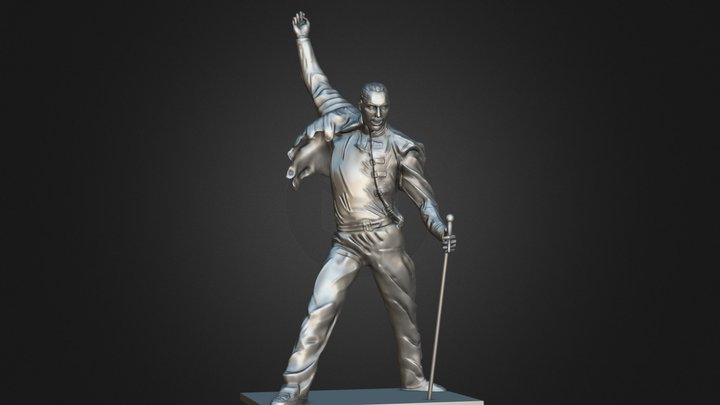 Freddie Mercury 3D Model