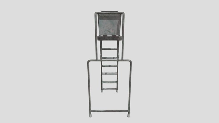Lifeguard Chair 3D Model