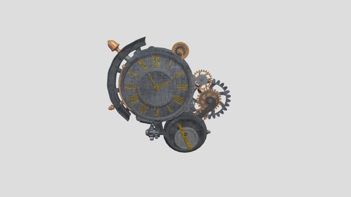 Astronomy_Clock 3D Model