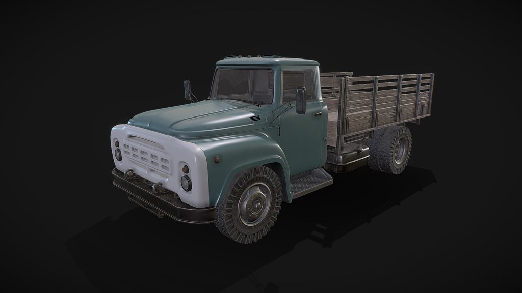 ZIL 130 (body) / Lowpoly