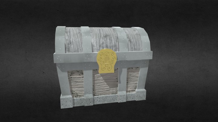 Animated Chest 3D Model