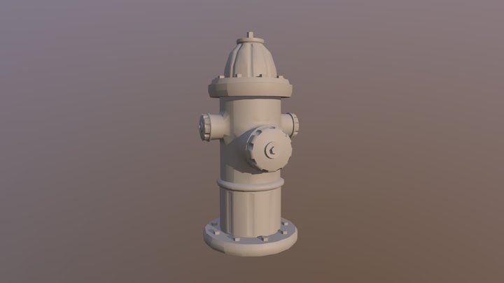 Hydrant Unwrap 3D Model