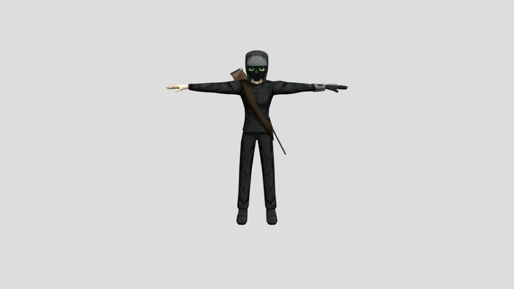 Agent "Shadow" 3D Model