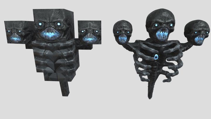 Wither 3D Model