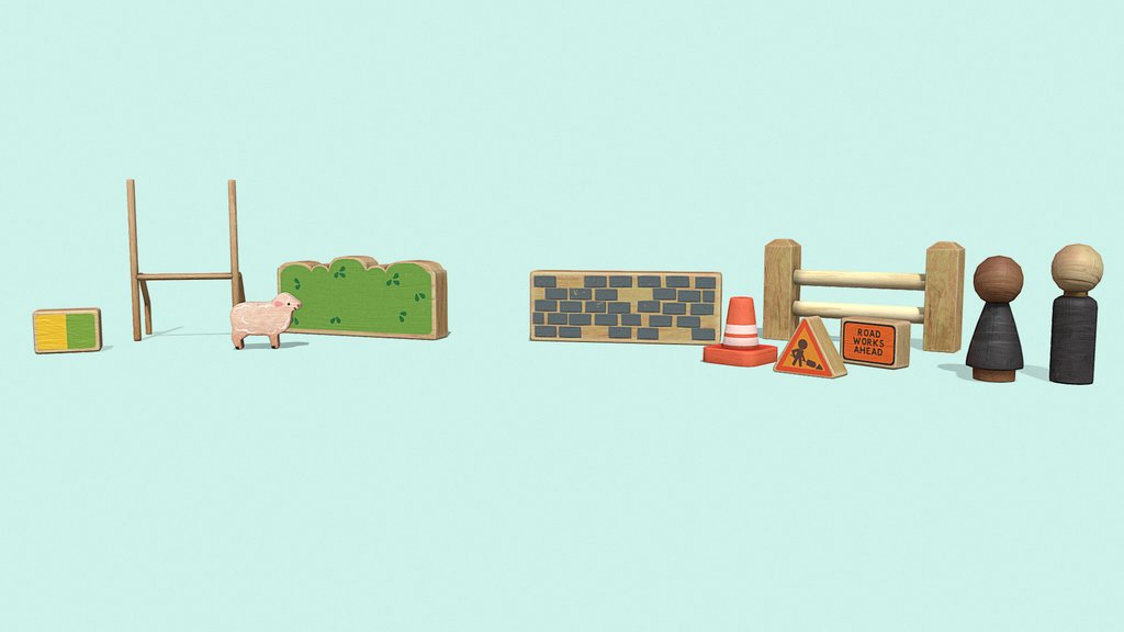 Wooden Toy Assets