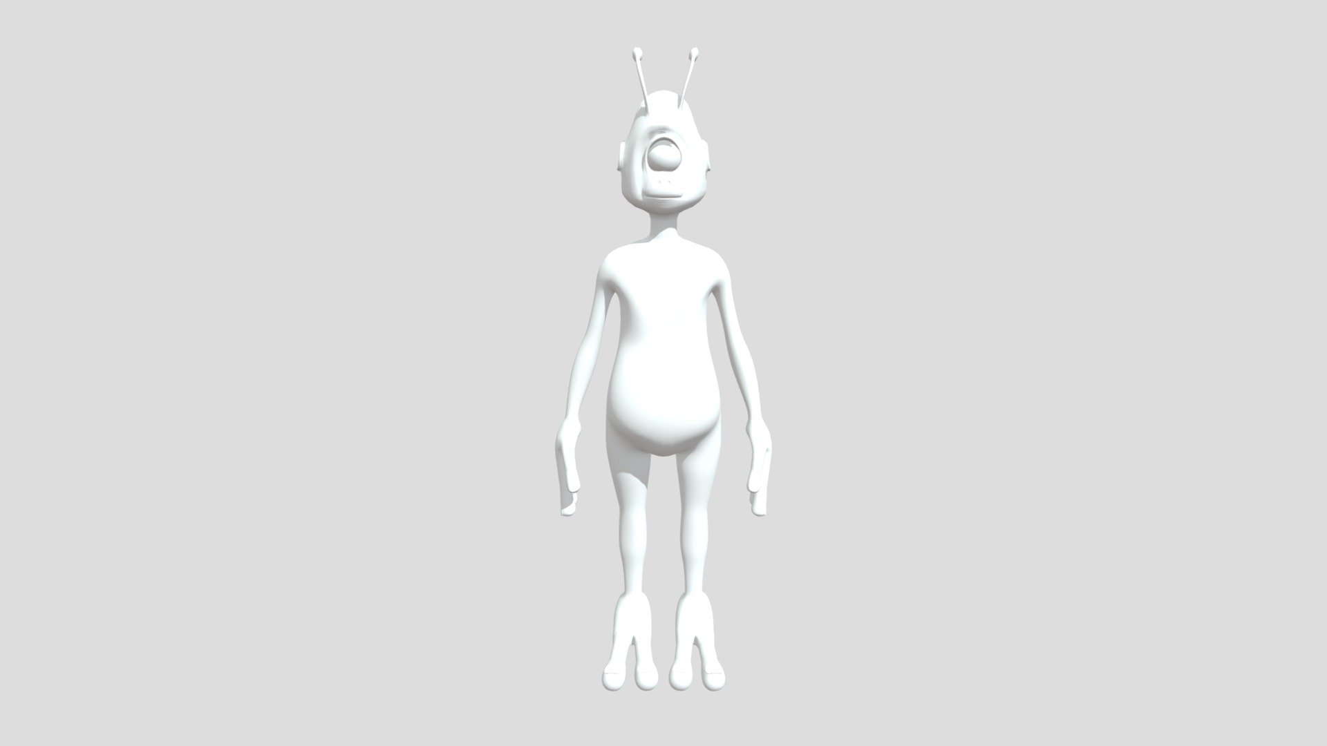 Alien - 3D model by akhiljayan10204 [48c8ab3] - Sketchfab