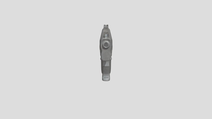 semi-automatic handgun 3D Model
