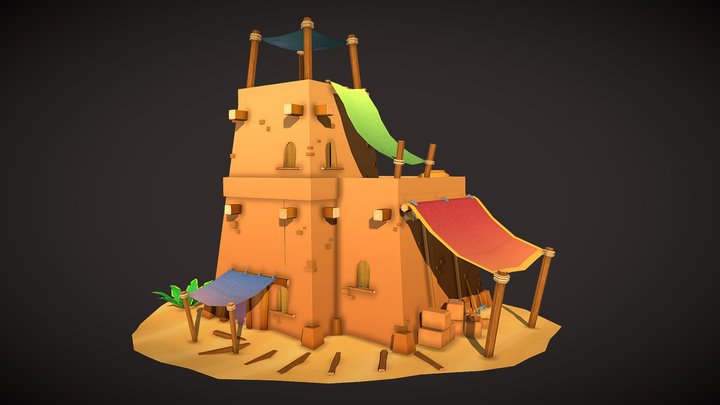 DAE villages Zjef retake 3D Model