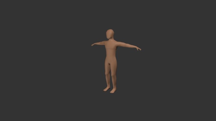 Humanoid character (WIP) 3D Model