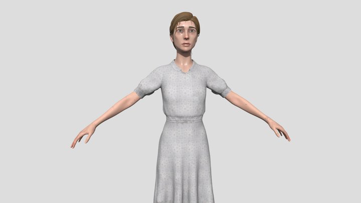 Maria model 02 3D Model