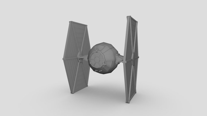 CT4012 - Tie Fighter 3D Model