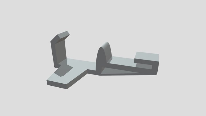 Controller holder A for Oculus Quest 2 (right) 3D Model