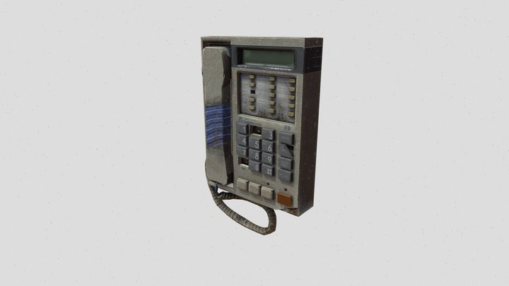Retro Landline 3D Model