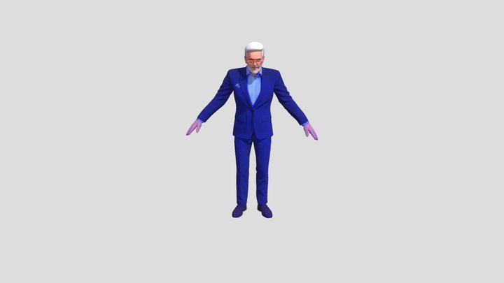 Pascal Praud 3D Model