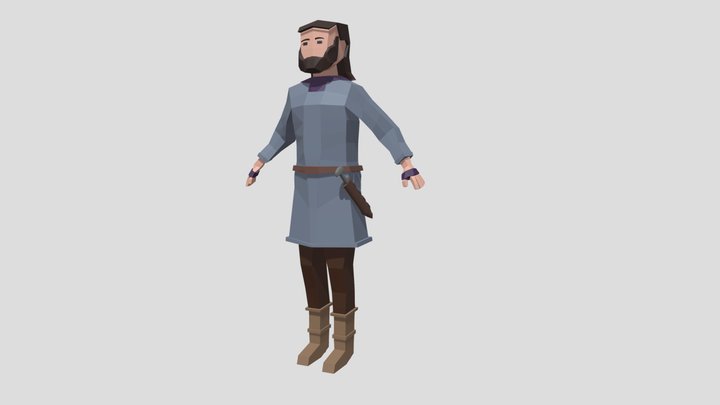 Ravens over Rurikhall: Byrnwold of Stoc 3D Model