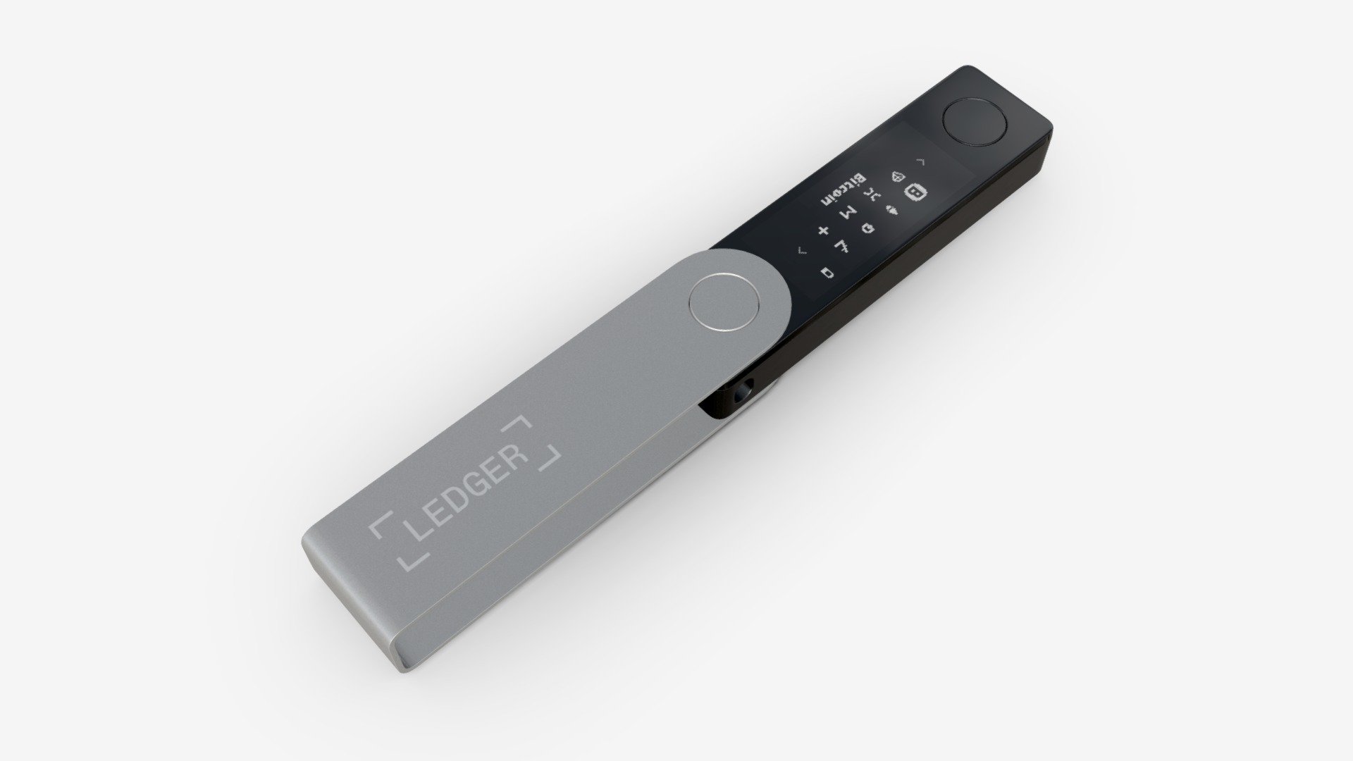 Ledger Nano X Buy Royalty Free 3D model by HQ3DMOD (AivisAstics