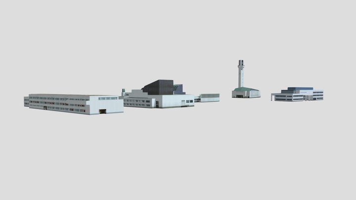 Aalto Center 3D Model