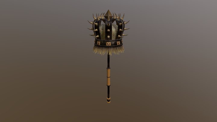 Rathian Hammer 3D Model