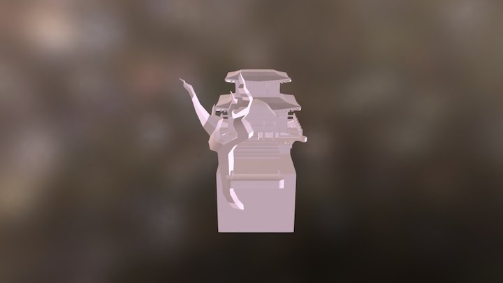 Chinese House 3D Model
