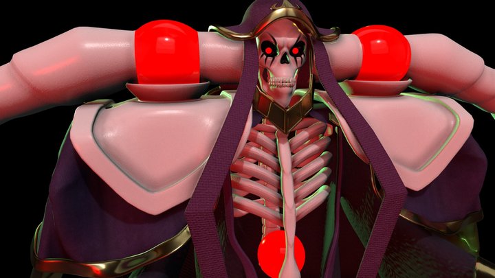 Ainz Ooal Gown 3D Model