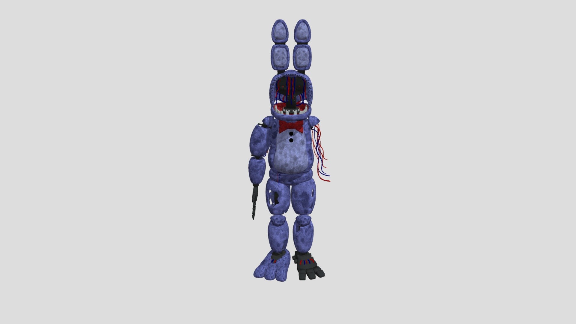 withered bonnie with new textures - Download Free 3D model by Scrap ...