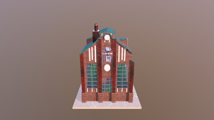 Garden Hotel 3D Model