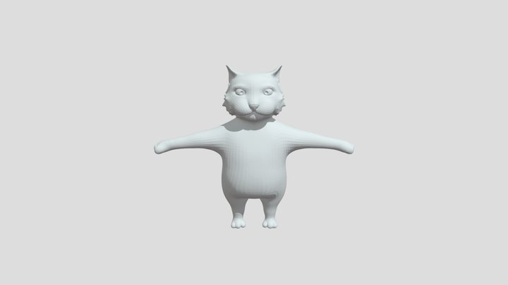 Feral 3D Model