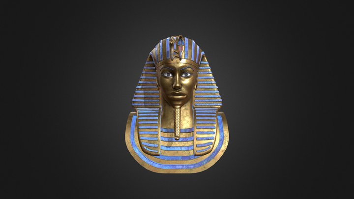 Mask of Tutankhamun 3D Model
