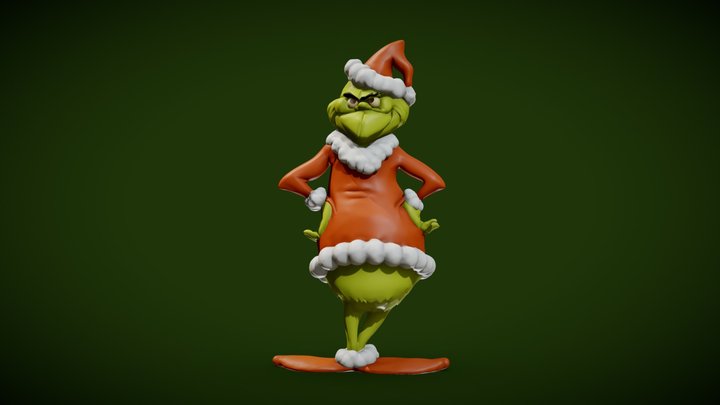 Grinch01 3D Model