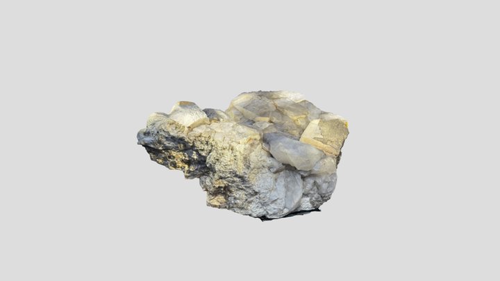 Medium Crystal 3D Model